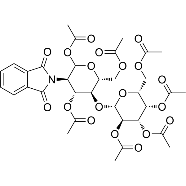 2-Phthalimidolactosamine,heptaacetate (mixture of isomers) 129647-37-6